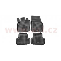 gumové koberečky černé (sada 4 ks) - [7644X10] - 331734