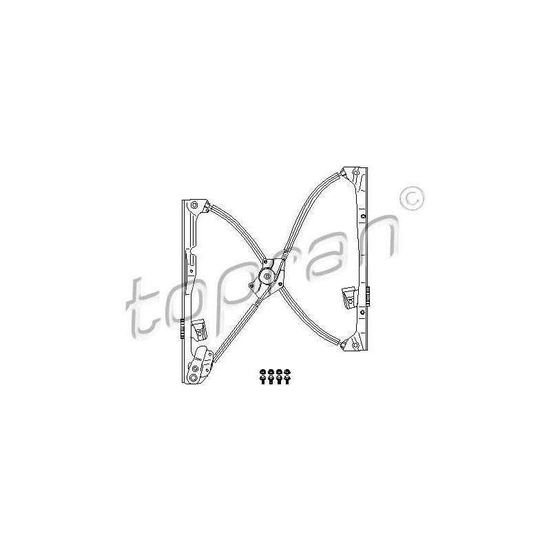 Mechanizmus zdvíhania okna - [A-111 272] - predne prave