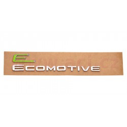  zadny  nápis "E ECOMOTIVE" (zelená/chrom.)  - [4942N12Q] - 159320