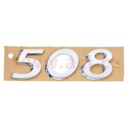  zadny  nápis "508" (Sedan)  - [4068N10Q] - 144035