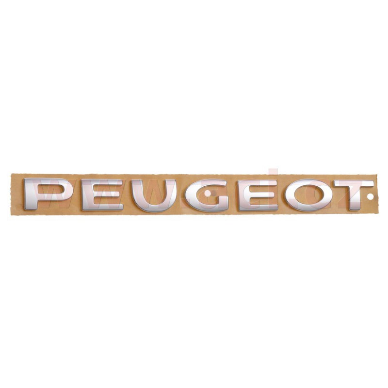  zadny  nápis "PEUGEOT"  - [4076N05Q] - 144060