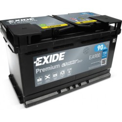 90Ah Štartovacia batéria EXIDE Premium EA900 / 720A
