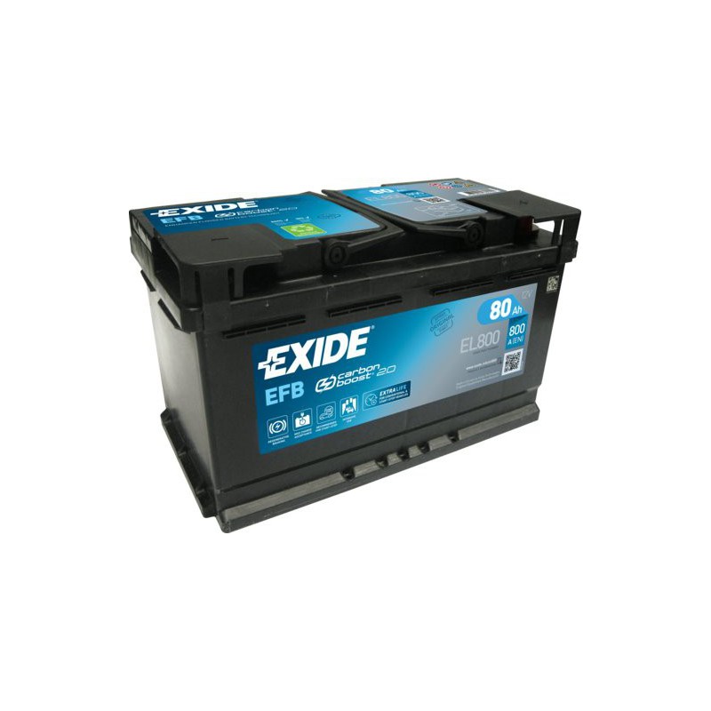 80Ah EFB Štartovacia batéria EXIDE EL800