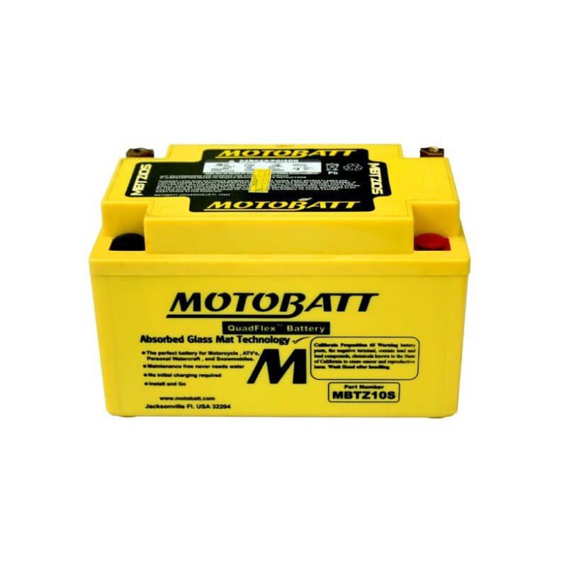 MotoBatt motobatéria 12V/ 8,6Ah (P+L) MBTZ10S