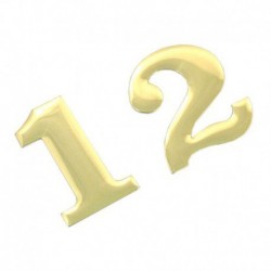 Trebor Číslo samolepiace &apos1&apos 3,5cm zlaté jj1