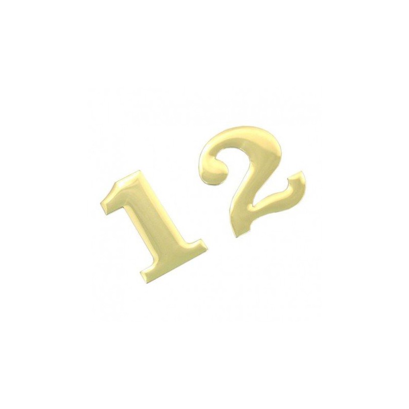 Trebor Číslo samolepiace &apos4&apos 3,5cm zlaté jj4