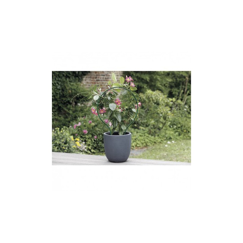 Trebor Podpera na kvety PLAST ARC 42cm zelená 2019455