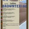 Trebor Sieť tieniaca Browntex 1x50m hnedá 28596