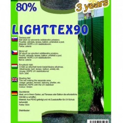 Trebor Sieť tieniaca Lighttex 1,8x10m zelená 28508