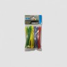 XTline Viazacia páska 100x2,5mm 50ks farebná nylon XT891025
