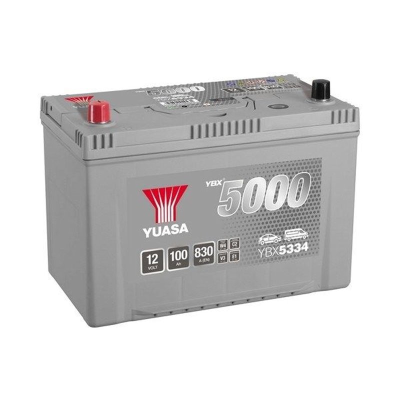 YUASA 100 Ah autobatéria 12V ,830 A ,YBX5334