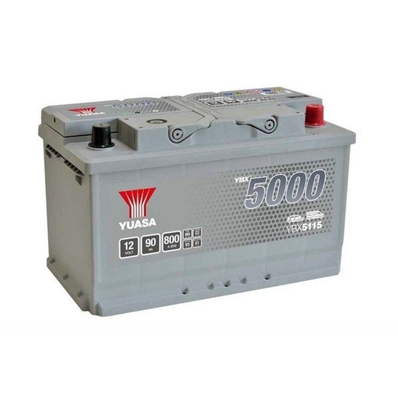 YUASA 90Ah autobatéria 12V , 800A , YBX5115