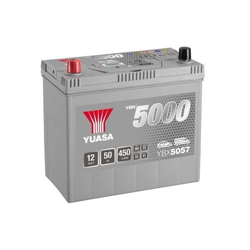 YUASA 50Ah autobatéria 12V , 450A , ĽAVÁ!!! YBX5057