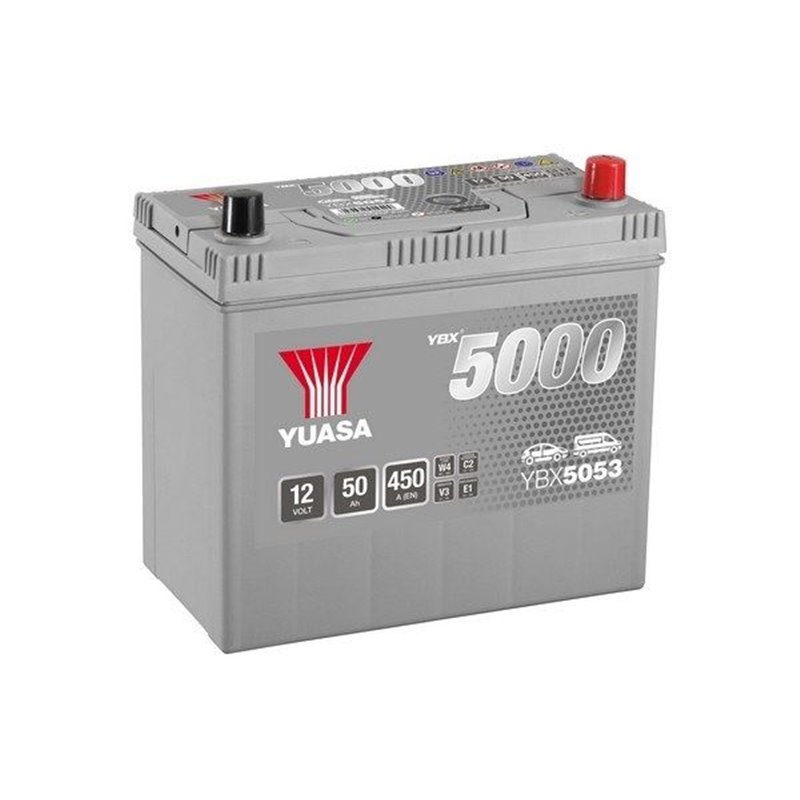 YUASA 50 Ah autobatéria 12V ,450 A ,YBX5053