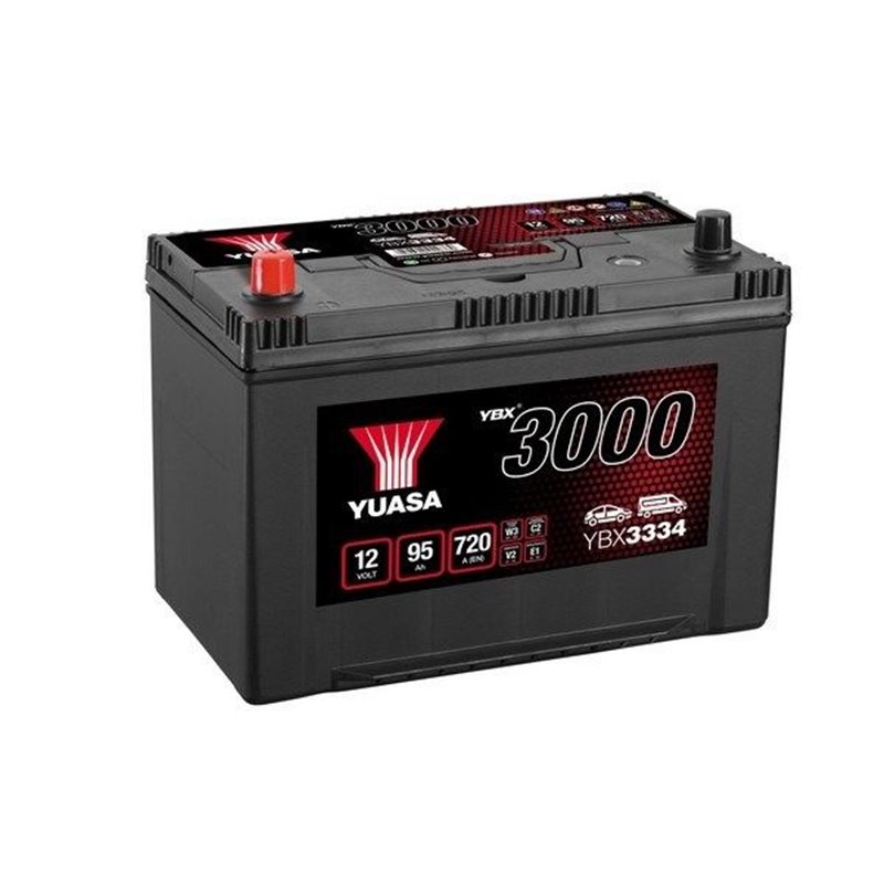 YUASA 95 Ah autobatéria 12V ,720 A ,YBX3334