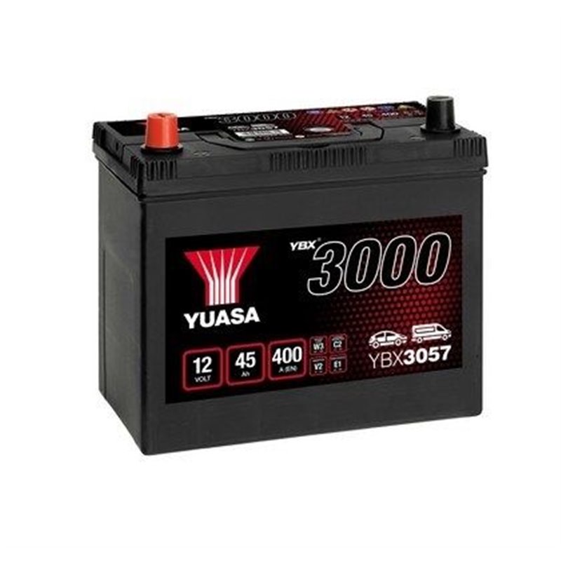 YUASA 45Ah autobatéria 12V , 400A , ĽAVÁ!!! YBX3057