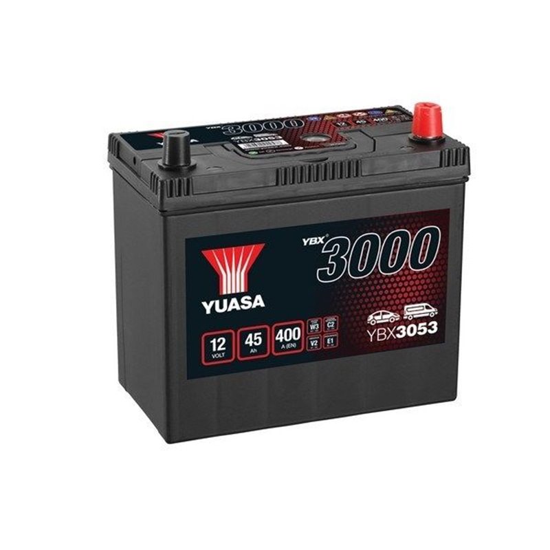 YUASA 45 Ah autobatéria 12V , 400 A, YBX3053