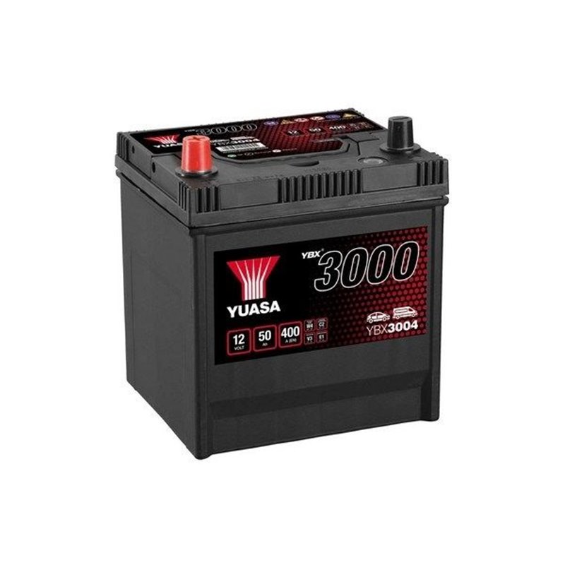 YUASA 50Ah autobatéria 12V , 400A , ĽAVÁ!!! YBX3004