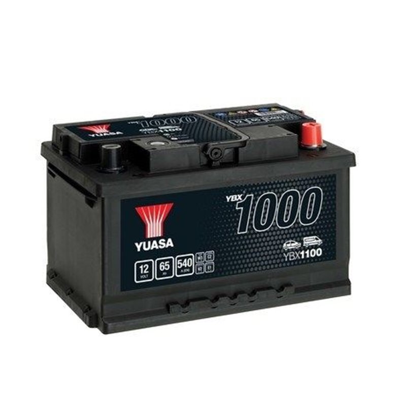 YUASA 65Ah autobatéria 12V , 540A , YBX110