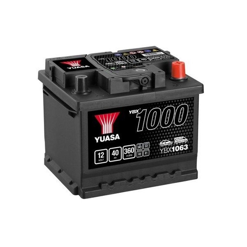 YUASA 40Ah autobatéria 12V , 360A , YBX1063