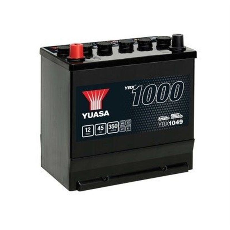 YUASA 45Ah autobatéria 12V , 350A , YBX1049