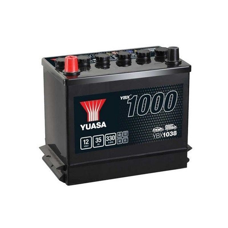 YUASA 35Ah autobatéria 12V , 330A , ĽAVÁ!!! YBX1038