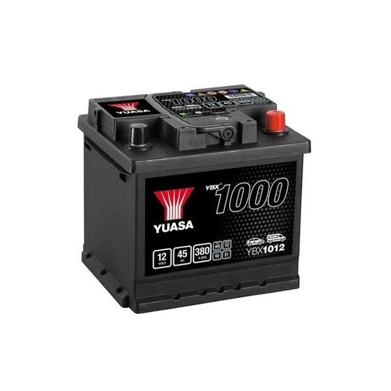 YUASA 45Ah autobatéria 12V , 380A , YBX1012