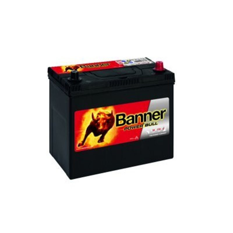 BANNER POWER BULL45Ah autobatéria 12V,390A, pravá +R, P4523