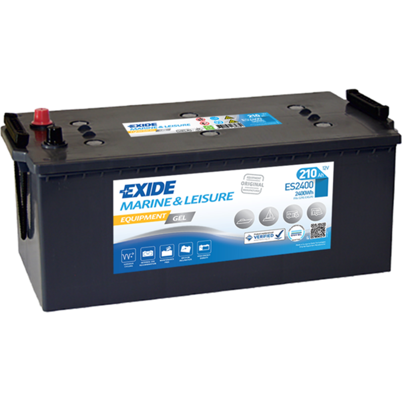 EXIDE EQUIPMENT GEL 210Ahautobatéria 12V, 1030A , ES2400