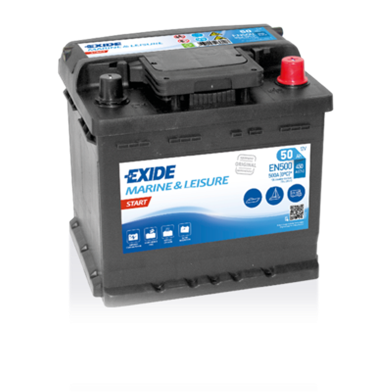 EXIDE START 50Ah autobatéria 12V , 450A , EN500