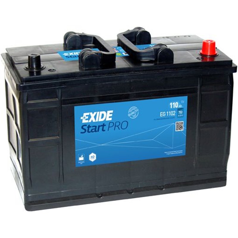 EXIDE StartPRO 110Ahautobatéria 12V , 750A , EG1102