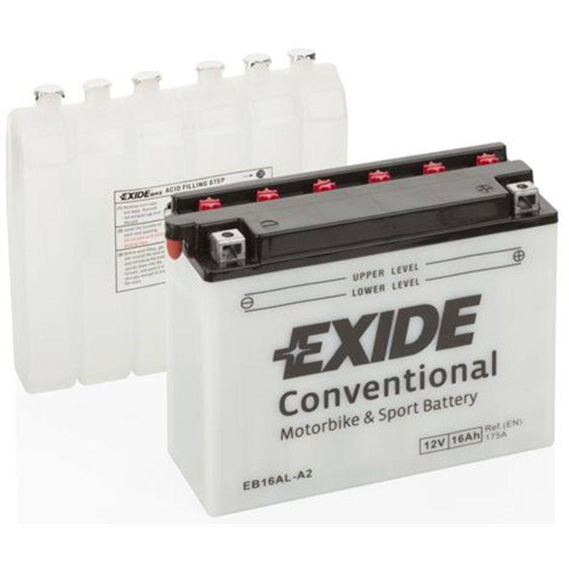 EXIDE motobatéria 12 V,16 Ah, 175 A, EB16AL-A2