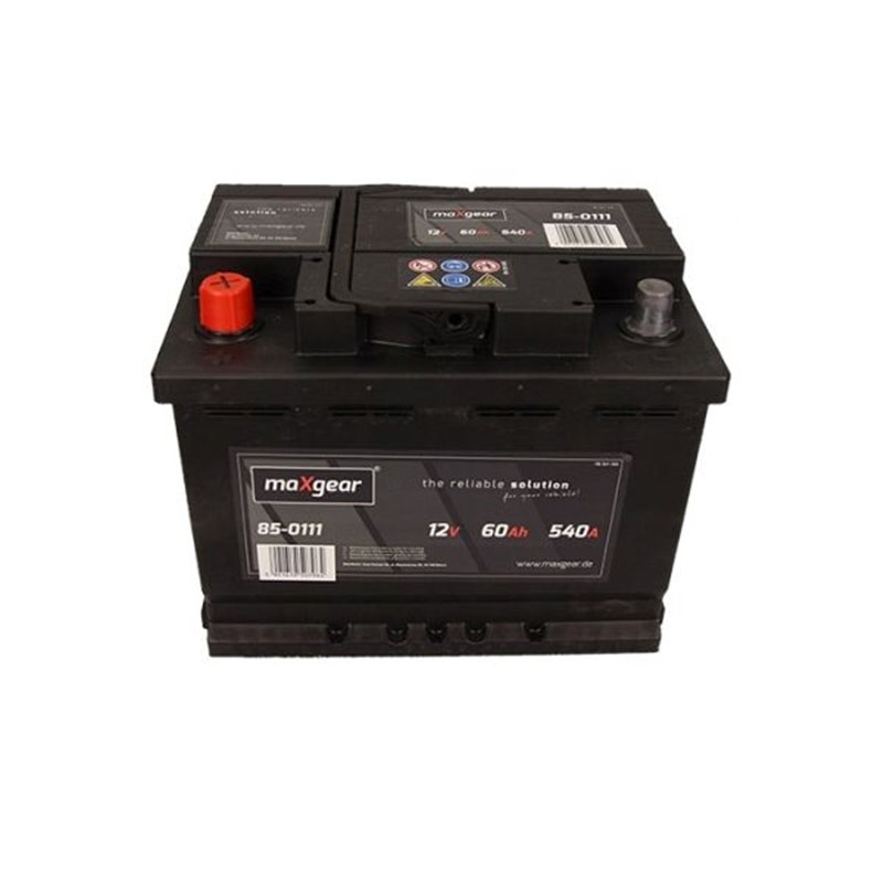 MAXGEAR 60Ah autobateria , 12V, 540A , 560127054 D722, 85-0111