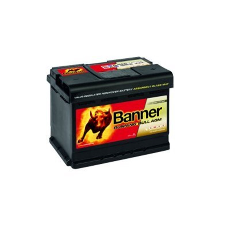 BANNER RUNING BULLAGM 60Ah autobatéria 12V, 640A, pravá +R, 56001