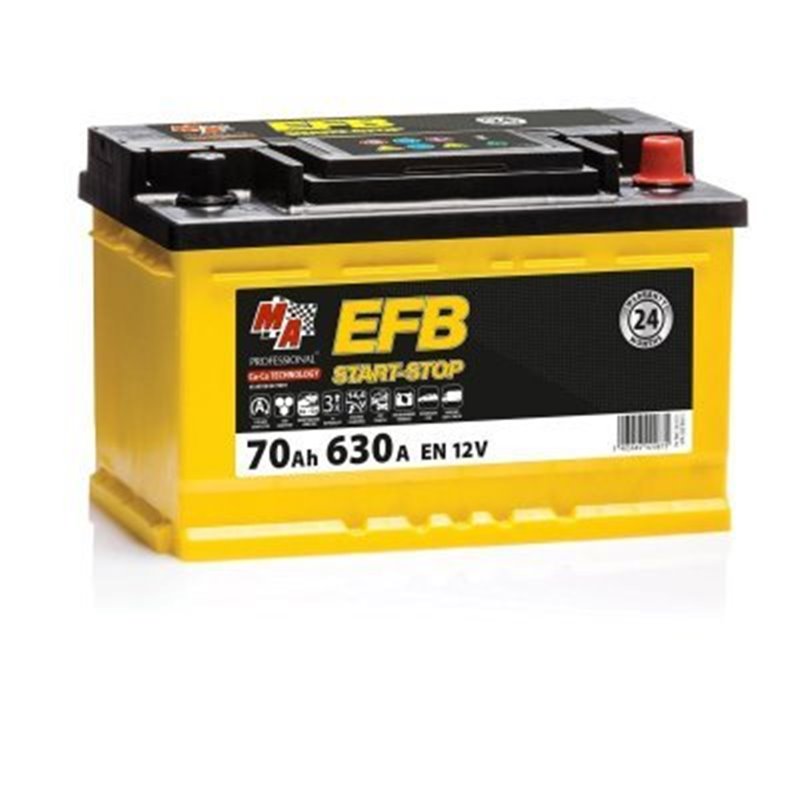 EMPEX EFB 70Ah Autobateria12V , 630 A, 56-815