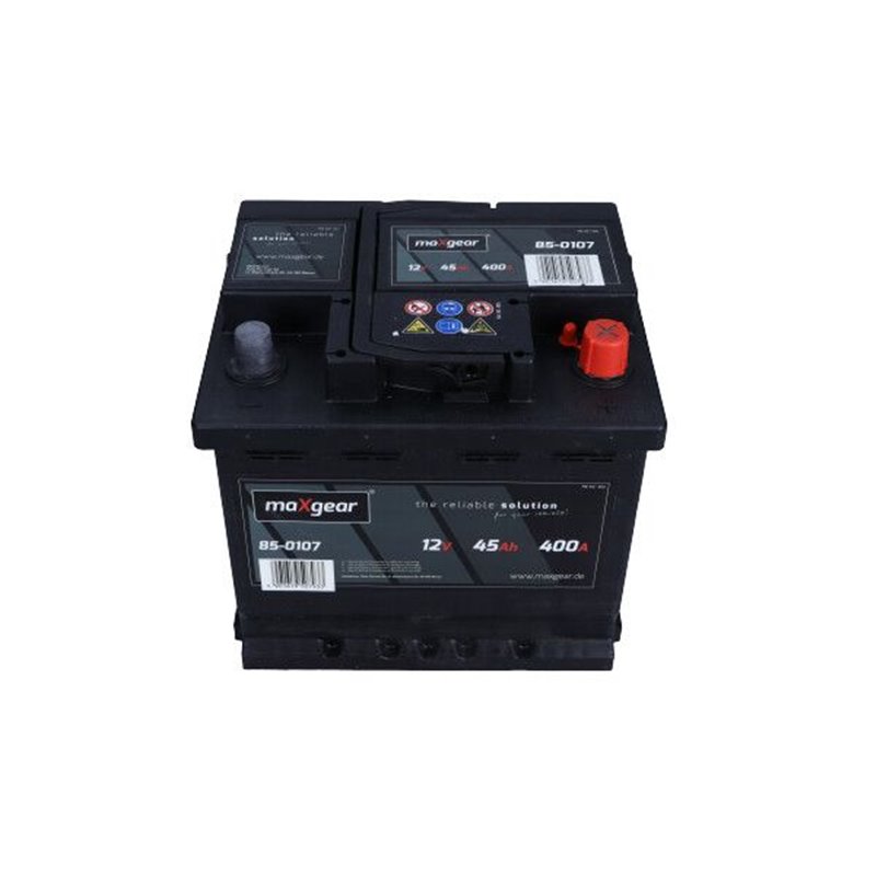 MAXGEAR 45Ah autobateria , 12V, 400A , 545412040 D722, 85-0107