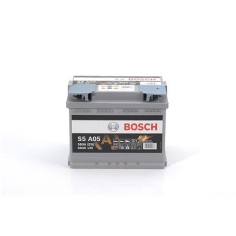 BOSCH S5 AGM Štart-Stop 60Ah autobatéria 12V , 680A , 0 092 S5A 050