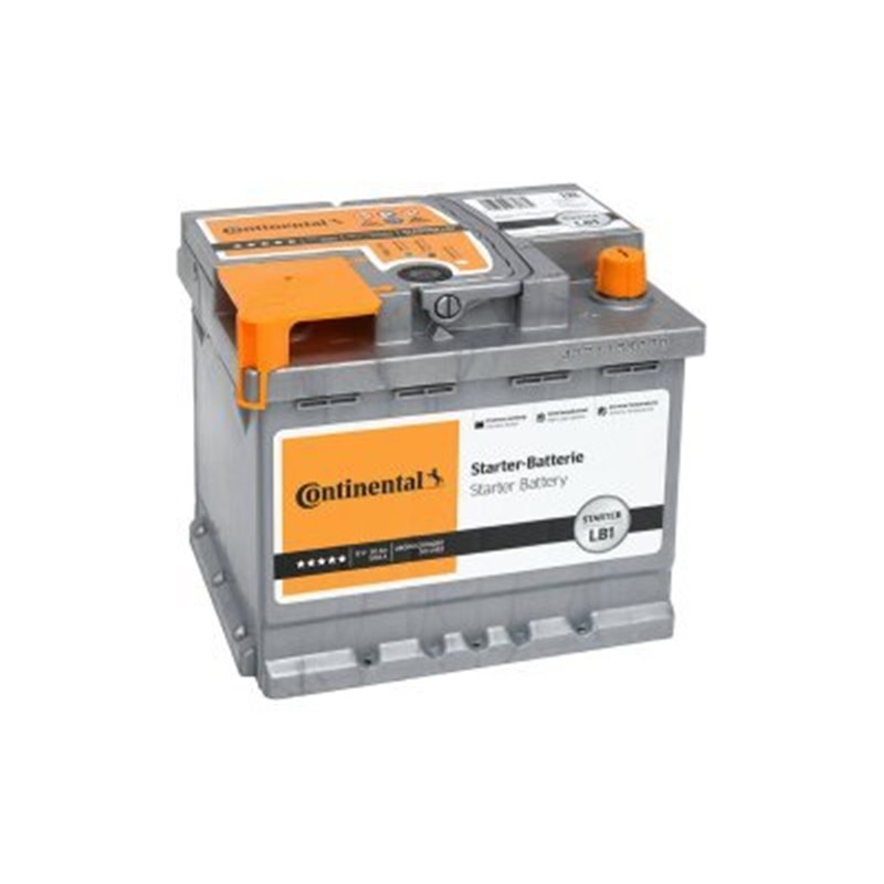 CONTINENTAL 50Ah autobatériaLB1 12V , 500A , 2800012018280