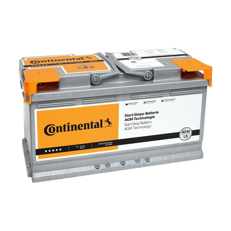 CONTINENTAL AGM L592Ah autobatéria 12V, 850A , 2800012008280