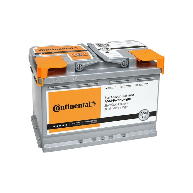 CONTINENTAL 70AHAGM L3 autobatéria 12V720A 2800012006280