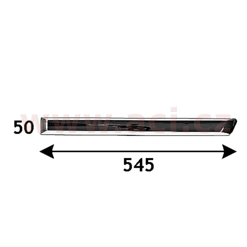 bočna  Lišta  zadnych dvery chrom. strana Lava  - [2117425] - 87978