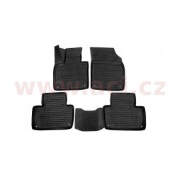 3D gumové koberečky černé (sada 4 ks). - [5999X103D] - 307046