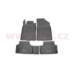 3D gumové koberečky černé (sada 4 ks) - [4082X103D] - 323538