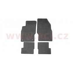 gumové koberečky černé (sada 4 ks) - [3703X12] - 327900